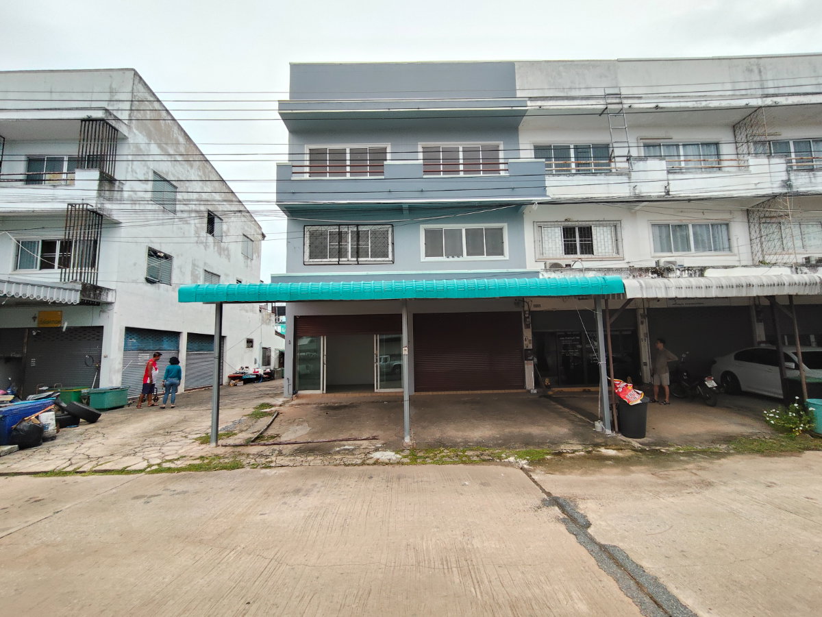 รูป K2040ให้เช่าอาคารพานิชย์ 3 ชั้น อยู่หน้าหมู่บ้านศิริพร3 #ติดMakroและLotusโนนม่วง #ใกล้โรงพยาบาลศรีนครินทร์ - รูปที่ 1/28