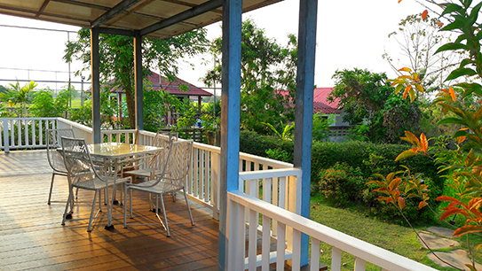 รูป บ้านเดี่ยวชั้นเดียวให้เช่า บนที่ดิน 3 ไร่ บรรยากาศเงียบสงบ ราคา 25,000 บาท/เดือน #AMR-H0061 - รูปที่ 10/14