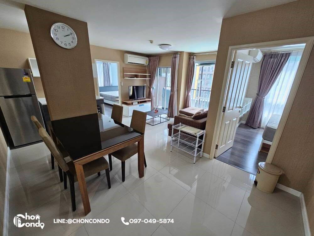 รูป DCondo ดีคอนโด ตึกB -------2ห้องนอน+2ห้องน้ำ----วิวสระ--------Tel 097-049-5874 (Line: @choncondo มี@ด้วย) - รูปที่ 3/23