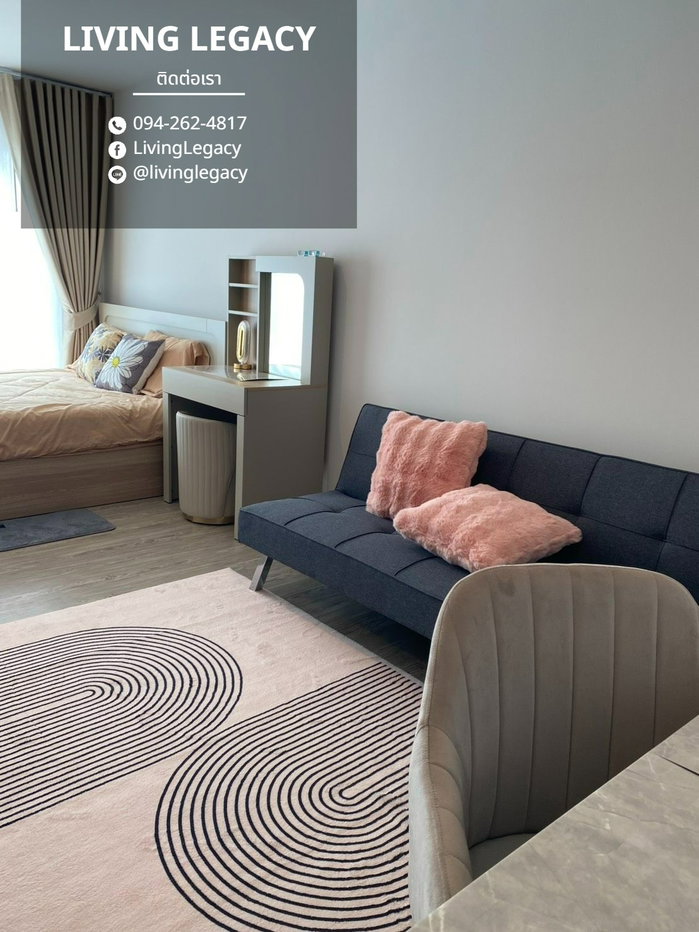 รูป THL9VI เช่าด่วน Regent Home Bangna 28 ตร.ม. ชั้น 11 | 1 นอน 1 น้ำ | พร้อมเฟอร์นิเจอร์ 11,000 บาท/เดือน | LINE: @livinglegacy - รูปที่ 6/11