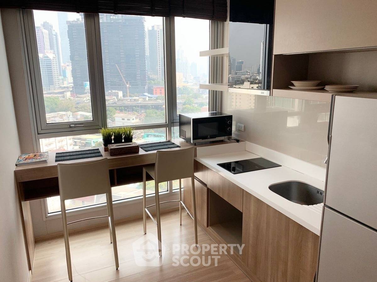 รูป คอนโด 1 ห้องนอน Rhythm Sathorn ชั้น 10 ขนาด 35 ตร.ม. ใกล้ BTS สะพานตากสิน 300 ม. (ID 835016) - รูปที่ 7/13