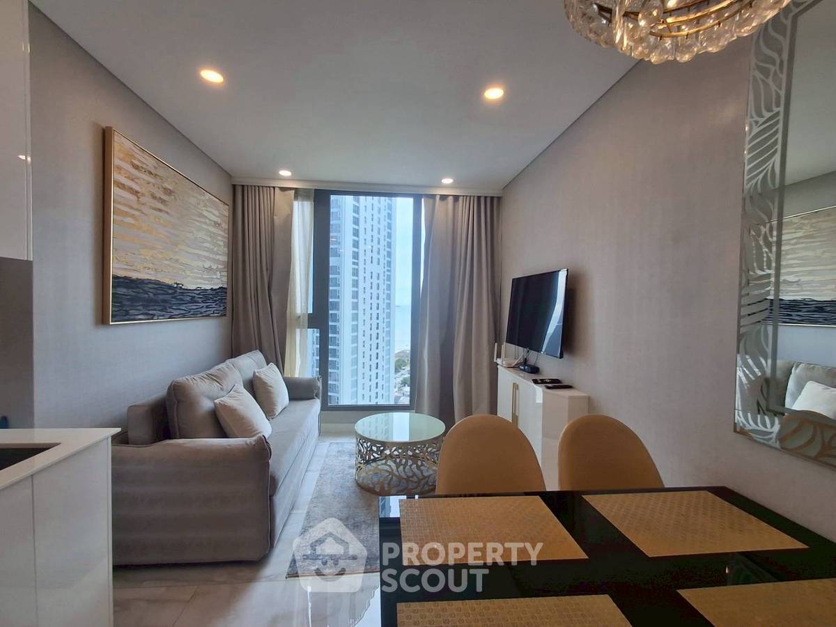 รูป คอนโด 1 ห้องนอน 35 ตร.ม. ชั้น 25 ที่ Copacabana Beach Jomtien จอมเทียน (ID 3056678) - รูปที่ 2/5