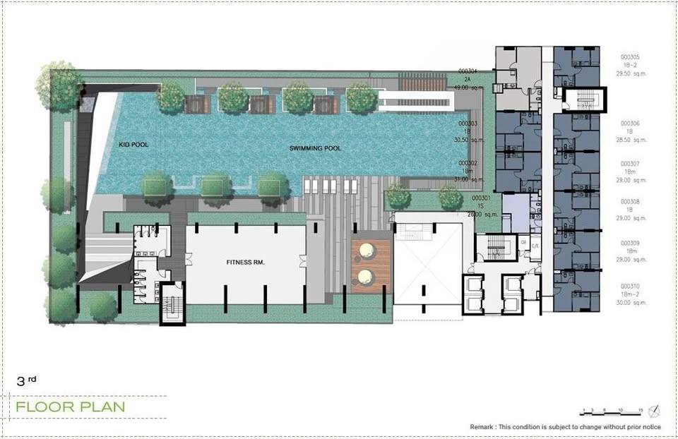รูป คอนโด 1 ห้องนอน The Base Rama 9 - รามคำแหง ชั้น 33 ใกล้ ARL รามคำแหง (ID 2187484) - รูปที่ 4/17