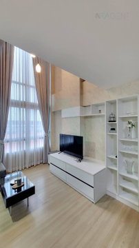 🔺 ให้เช่าคอนโด ซูม คอนโด อาคาร A ชั้น 6 Duplex ขนาด 53.00 ตรม ใกล้ ม.กรุงเทพ
