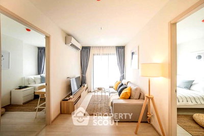 คอนโดให้เช่า : ชั้น 27 คอนโด 2 ห้องนอน Life Asoke ใกล้ ARL Makkasan (ID 3057763)