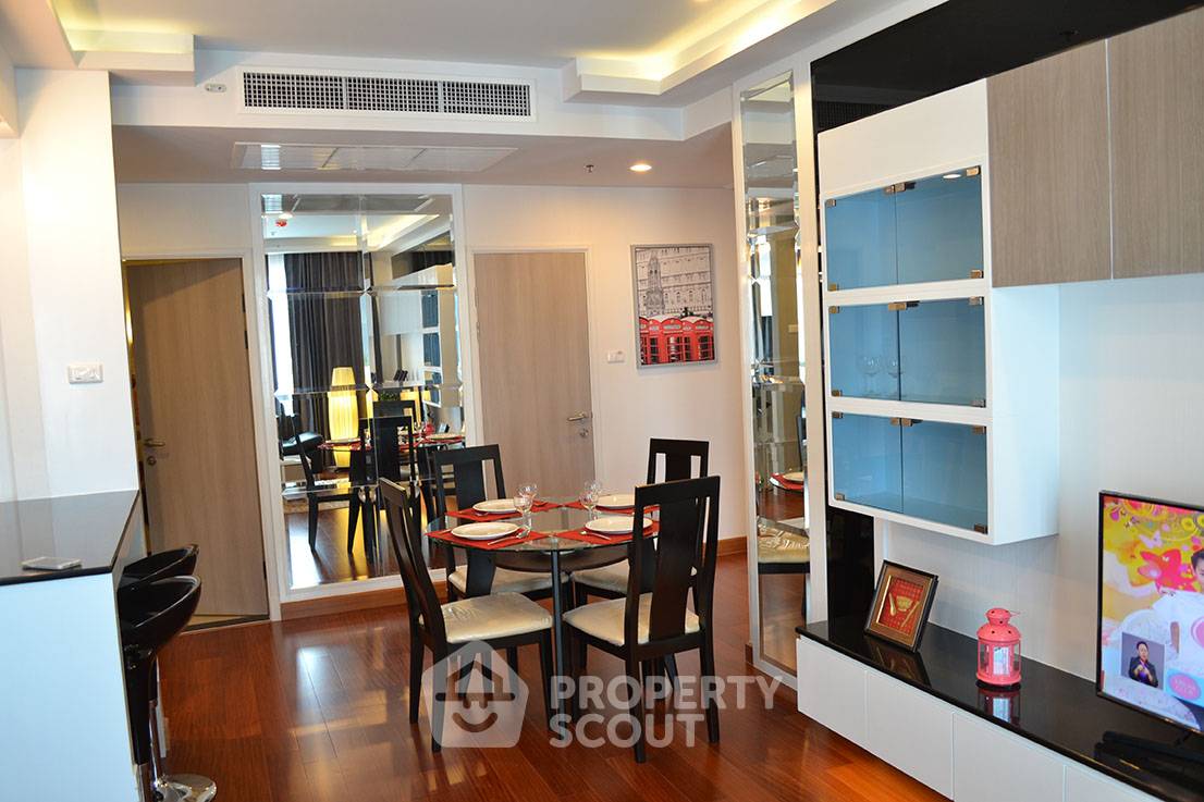 รูป คอนโด 2 ห้องนอน 85 ตร.ม. ชั้นสูง 25 ที่ สุพรีม ไลท์ สาทร-เจริญราษฎร์ (ID 515488) - รูปที่ 3/7
