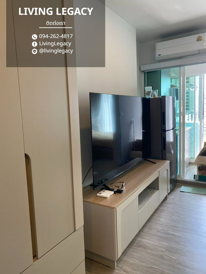 รูป THL9VI เช่าด่วน Regent Home Bangna 28 ตร.ม. ชั้น 11 | 1 นอน 1 น้ำ | พร้อมเฟอร์นิเจอร์ 11,000 บาท/เดือน | LINE: @livinglegacy - รูปที่ 11/11