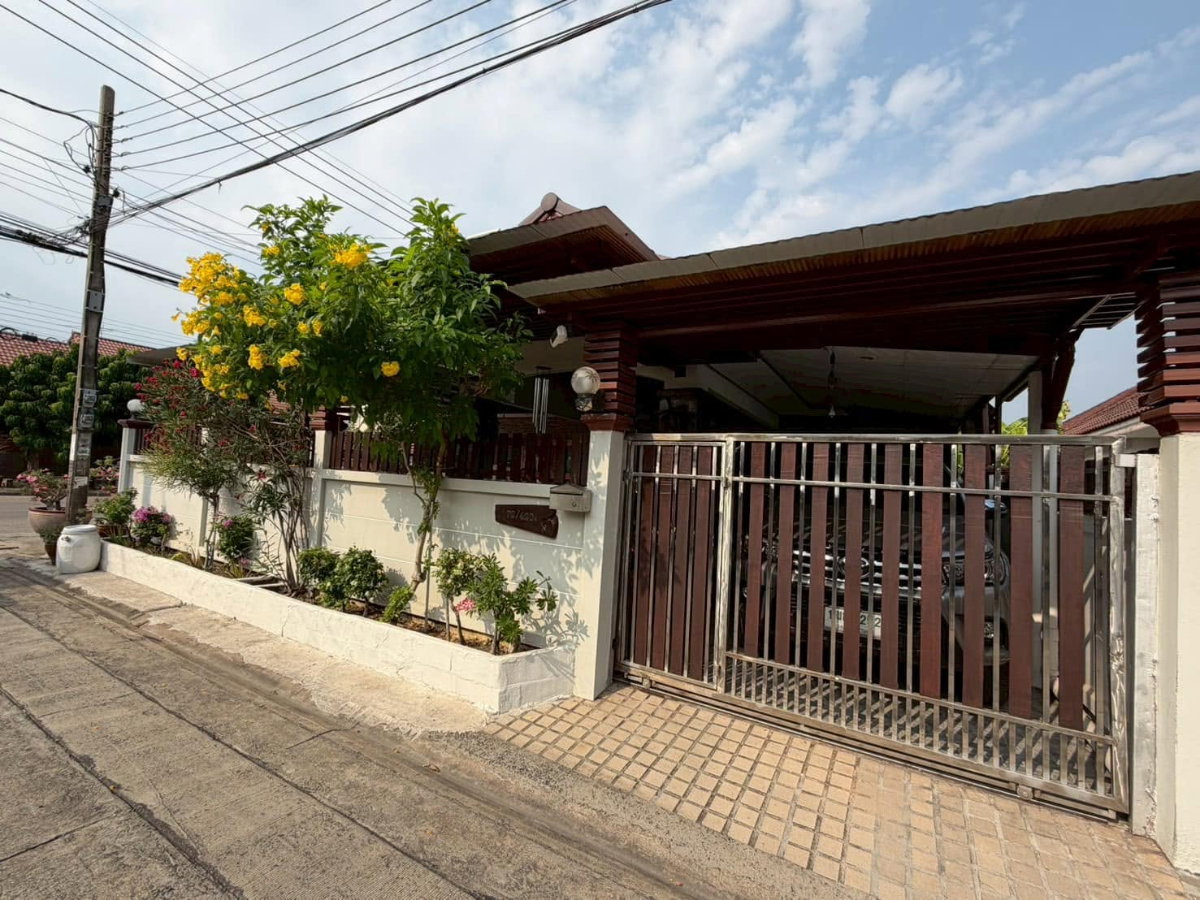 รูป 🔥ขาย บ้านเดี่ยวชั้นเดียว PRAPAWAN HOME 1 หลังมุมติดถนนเมน ทำเลมีนบุรี บ้านพร้อมอยู่ ครัวใน-นอก แถมแอร์ 3 ตัว พร้อมโอน - รูปที่ 3/19