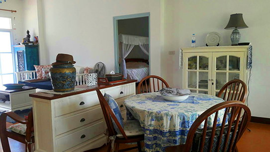 รูป บ้านเดี่ยวชั้นเดียวให้เช่า บนที่ดิน 3 ไร่ บรรยากาศเงียบสงบ ราคา 25,000 บาท/เดือน #AMR-H0061 - รูปที่ 7/14