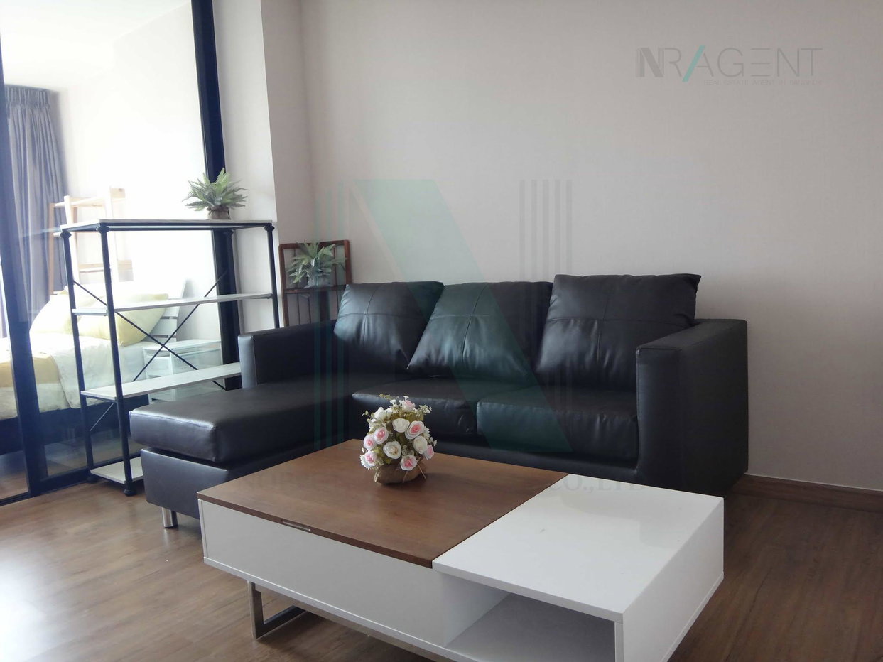 รูป ให้เช่าคอนโด เดอะ ทรี อินเตอร์เชนจ์ อาคาร A ชั้น 40 1 ห้องนอน ขนาด 36 ตรม ใกล้ โรงพยาบาลบางโพ - รูปที่ 7/8