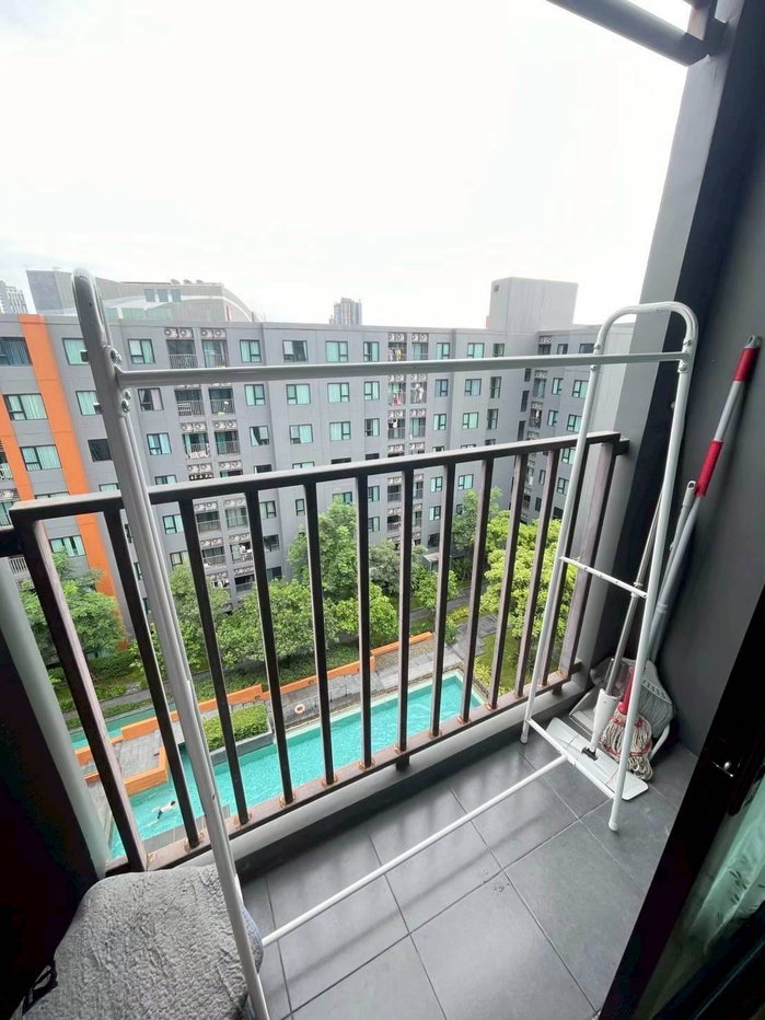 รูป ให้เช่า Escent ville condo เอสเซ็นท์ วิลล์ ติดเซ็นทรัลเฟส วิวสระว่ายน้ำ และสวน - รูปที่ 5/11
