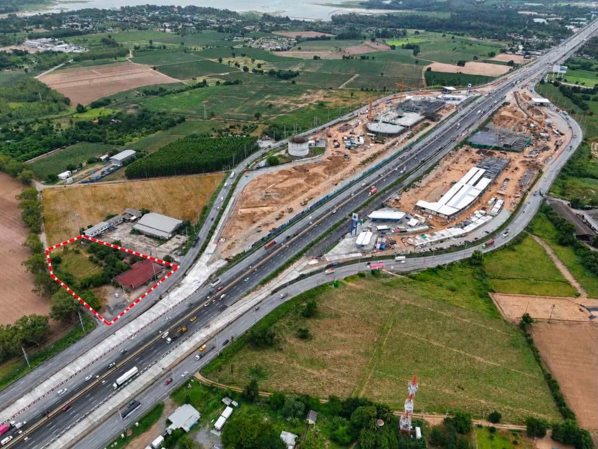 รูป ขายที่ดินทำเลทอง ติดถนนมอเตอร์เวย์ ศรีราชา - รูปที่ 12/12