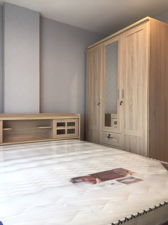 รูป ให้เช่า ดิ เอ็กเซล รัชดา 18 Condo The Excel Ratchada 18 เฟอร์ไฟฟ้าครบ ชั้นสูง มีเครื่องซักผ้า ปูวอลล์เปเปอร์ - รูปที่ 2/12