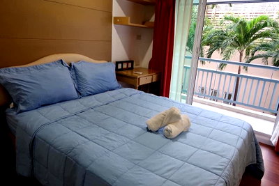 Condos for rent : P-46425 | Grand Park View 🔥✨ 1-Bedroom Condo for Rent | Pool View | Fully Furnished | Washing Machine Included | Near MRT Phetchaburi, MRT Sukhumvit