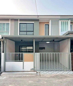 บ้านสวย สไตล์โมเดิร์น #หมู่บ้านพฤกษา วิลล์ 43 พระราม 5 - นครอินทร์ ใกล้โลตัส พลังมอลล์ บางใหญ่ ใกล้ตลาดพระราม 5