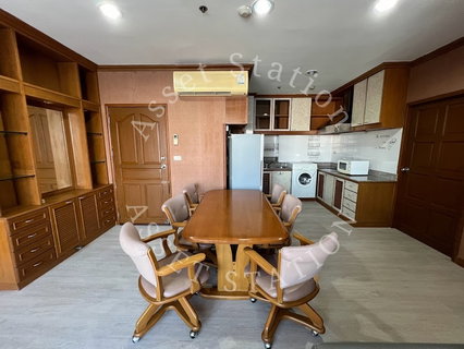 รูปภาพ Ready to rent! 🌃 Pathumwan Resort 3-bedroom condo—don't miss out! Great location 📍 near BTS Phaya Thai.