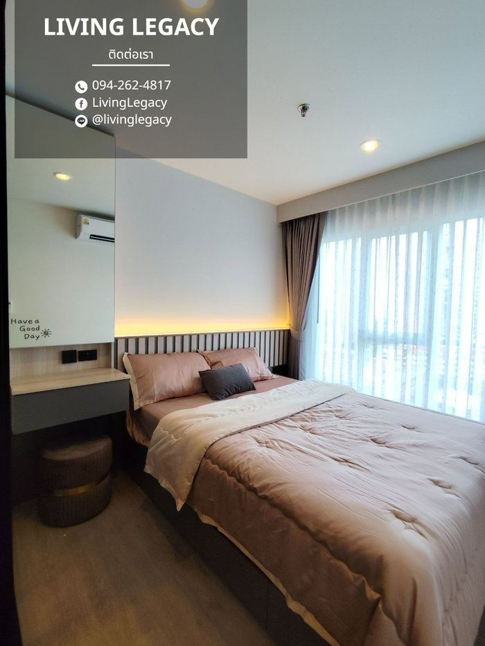 รูป THL9D5 เช่าด่วน Regent Home Bangna 1 นอน 28 ตร.ม. ชั้น 16 เฟอร์นิเจอร์ครบ 11,000 บาท - รูปที่ 3/19