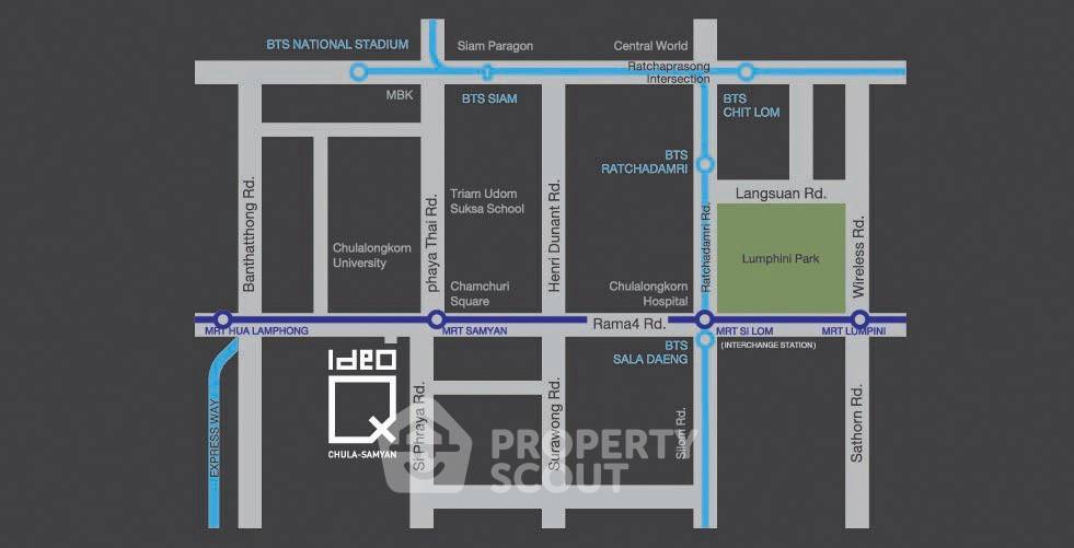 picture 1-BR Condo For Sale, Ideo Q Chula Samyan, MRT Sam Yan 400m (ID 3057543) - 15/15