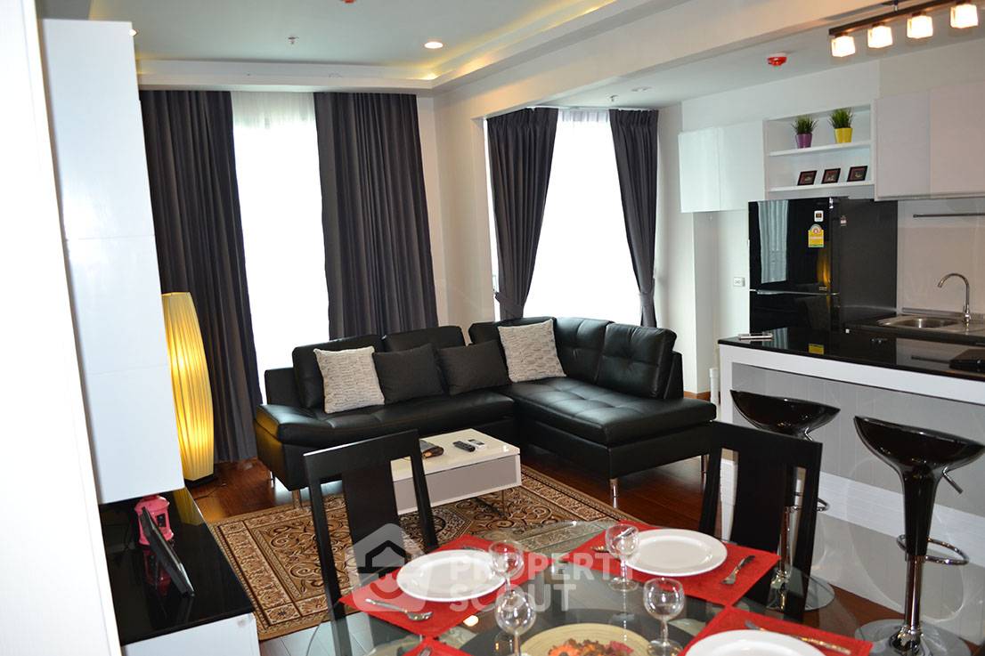 รูป คอนโด 2 ห้องนอน 85 ตร.ม. ชั้นสูง 25 ที่ สุพรีม ไลท์ สาทร-เจริญราษฎร์ (ID 515488) - รูปที่ 2/7