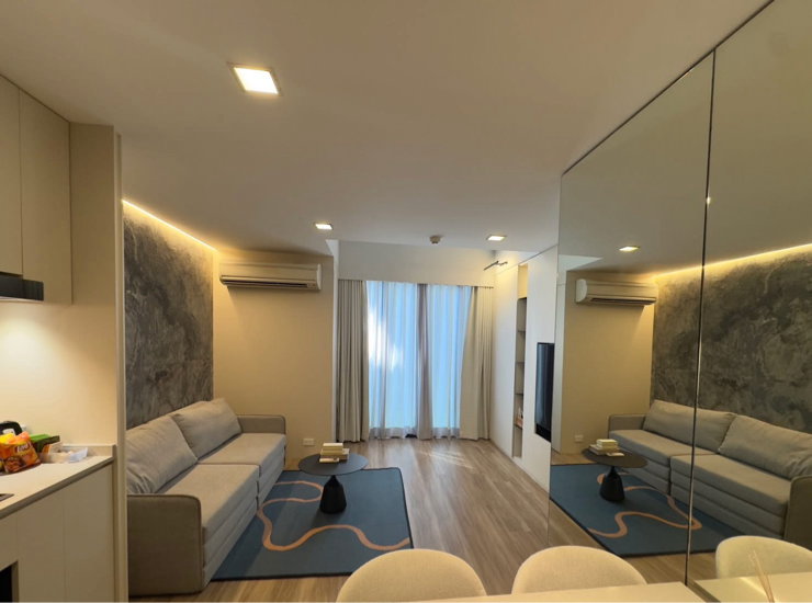 รูป 🔥LIV@Sukhumvit 49 (ลิฟ แอท สุขุมวิท 49) 46,000 THB / month ห้องรูปแบบ Duplex ไซส์ใหญ่ ตกแต่งสวยระดับมาสเตอร์พีซ ราคาดีที่สุดในตึก🏢✨ - รูปที่ 2/11