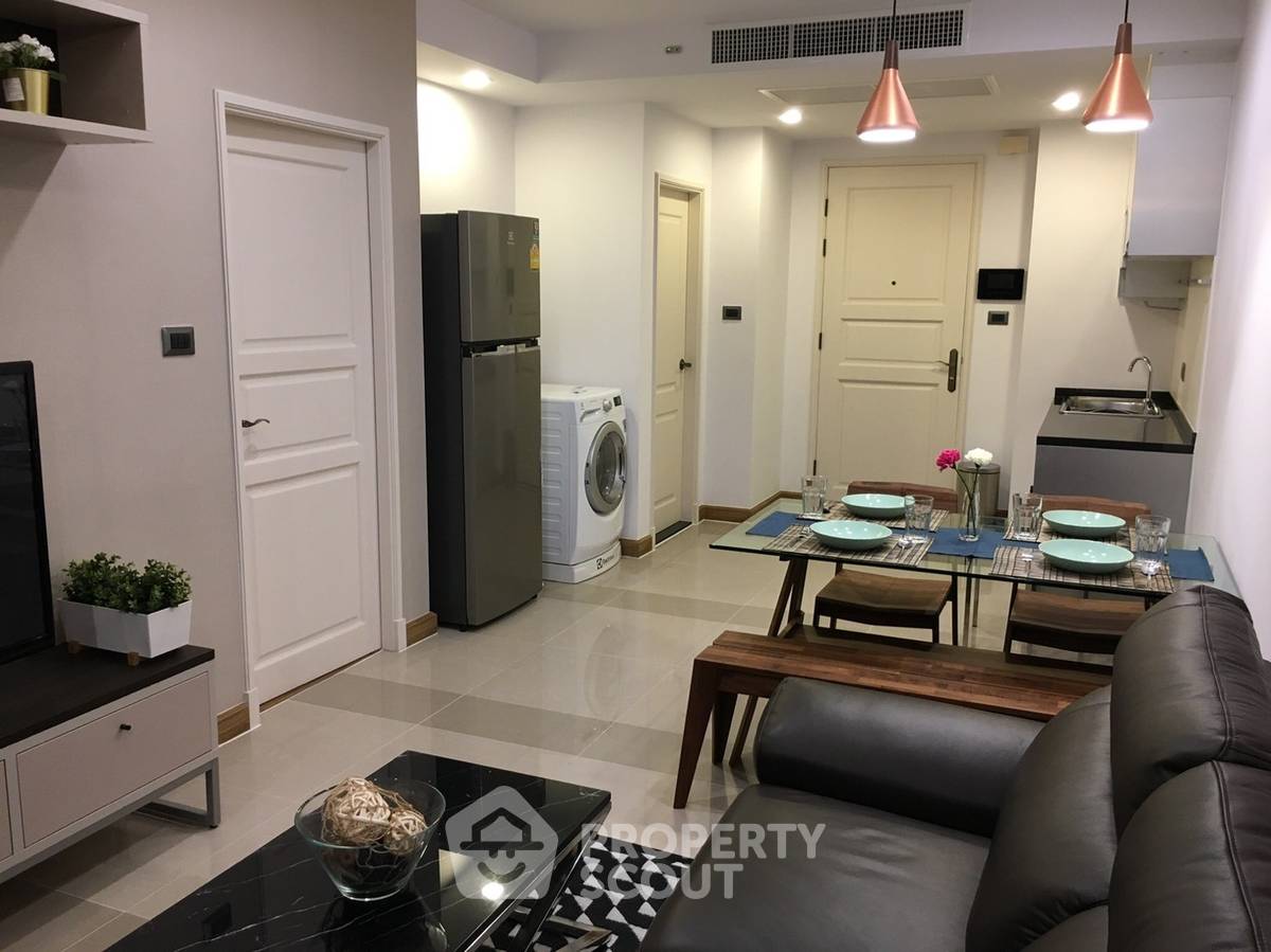 รูป คอนโด 1 ห้องนอน ให้เช่า 47 ตร.ม. ศุภาลัย เวลลิงตัน | MRT ศูนย์วัฒนธรรมฯ (ID 511030) - รูปที่ 3/11