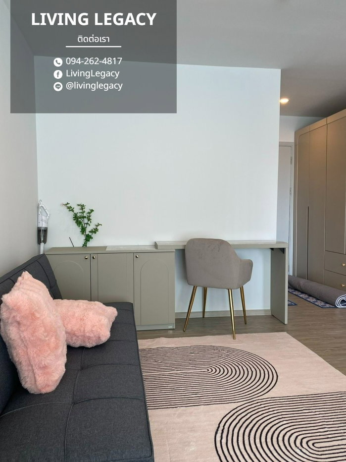 รูป THL9VI เช่าด่วน Regent Home Bangna 28 ตร.ม. ชั้น 11 | 1 นอน 1 น้ำ | พร้อมเฟอร์นิเจอร์ 11,000 บาท/เดือน | LINE: @livinglegacy - รูปที่ 7/11