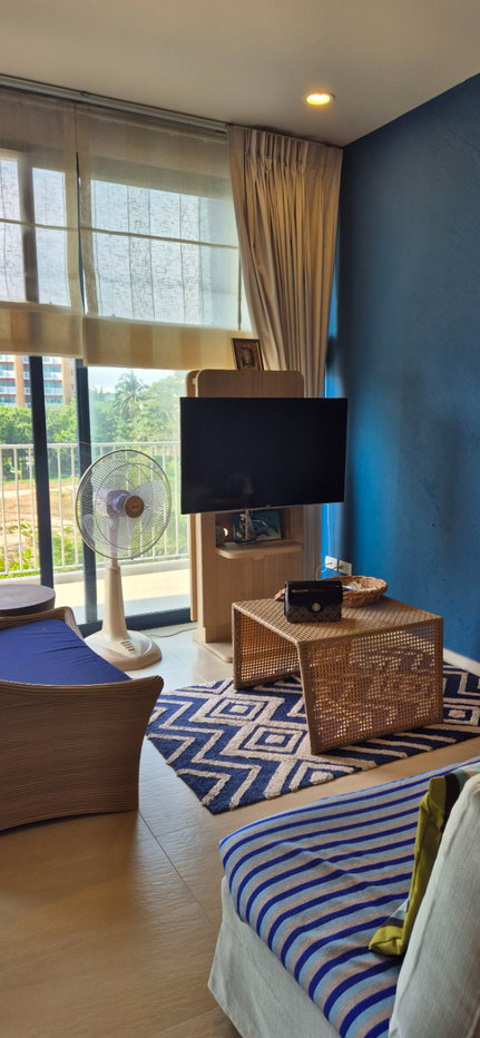 รูป ให้เช่า คอนโด บ้านทิวทะเล บลูแซฟไฟร์ (Baan Thew Thale Blue Sapphire)45 ตรม 1นอน 1 น้ำ - รูปที่ 9/17