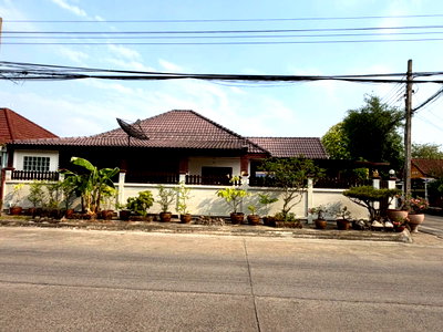 บ้านเดี่ยว กรุงเทพมหานคร : 🔥ขาย บ้านเดี่ยวชั้นเดียว PRAPAWAN HOME 1 หลังมุมติดถนนเมน ทำเลมีนบุรี บ้านพร้อมอยู่ ครัวใน-นอก แถมแอร์ 3 ตัว พร้อมโอน