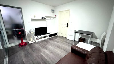 คอนโดให้เช่า : ให้เช่า คอนโด ม.ธรรมศาสตร์ รังสิต D Condo Dome (ชั้น 8) พร้อมอยู่!!