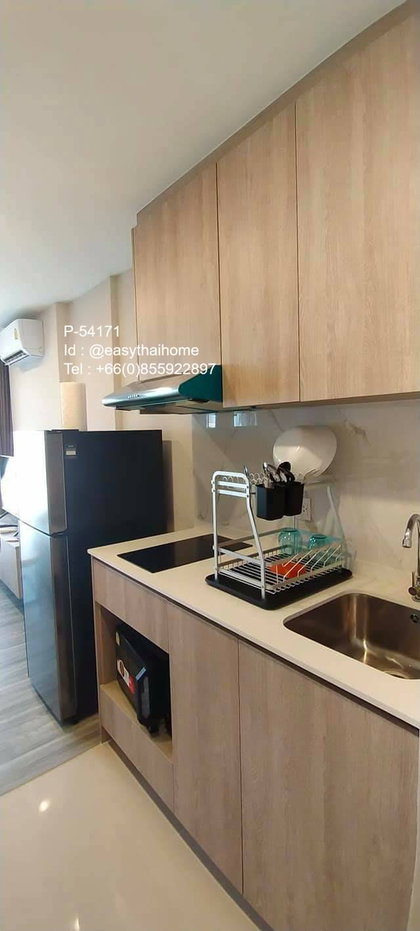 รูป P-54171 | ปล่อยเช่า IKON Sukhumvit 77 (ไอคอน สุขุมวิท 77) 🔥✨ คอนโด 1 ห้องนอน วิวสวน เฟอร์ครบ พร้อมเครื่องซักผ้า ใกล้ BTS อ่อนนุช พร้อมเข้าอยู่! ✨ - รูปที่ 4/20