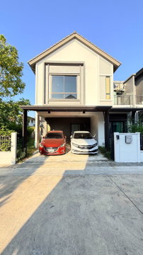 Luxury detached house for rent, Britania Ratchaphruek-Nakhon Inthra, ready to move in, fully built-in ✨🏡