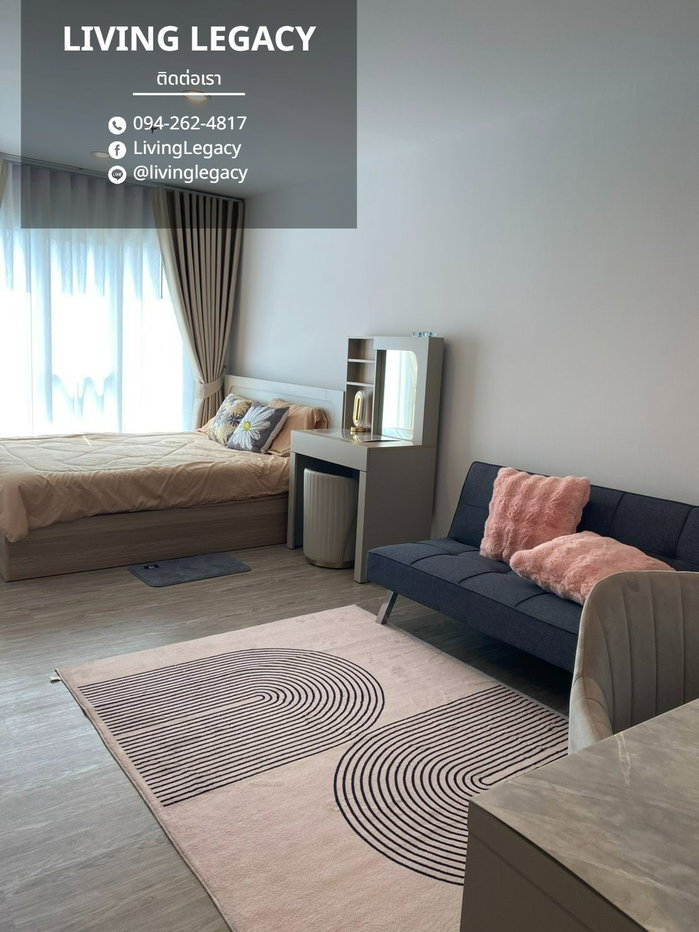 รูป THL9VI เช่าด่วน Regent Home Bangna 28 ตร.ม. ชั้น 11 | 1 นอน 1 น้ำ | พร้อมเฟอร์นิเจอร์ 11,000 บาท/เดือน | LINE: @livinglegacy - รูปที่ 5/11