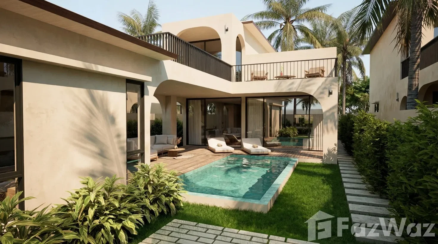 picture 3 Bedroom Villa for sale at Sacarat Beachfront 3 6548205 - 1/14