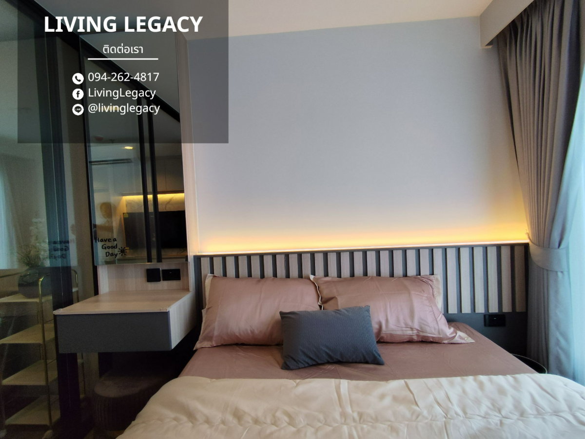 รูป THL9D5 เช่าด่วน Regent Home Bangna 1 นอน 28 ตร.ม. ชั้น 16 เฟอร์นิเจอร์ครบ 11,000 บาท - รูปที่ 4/19