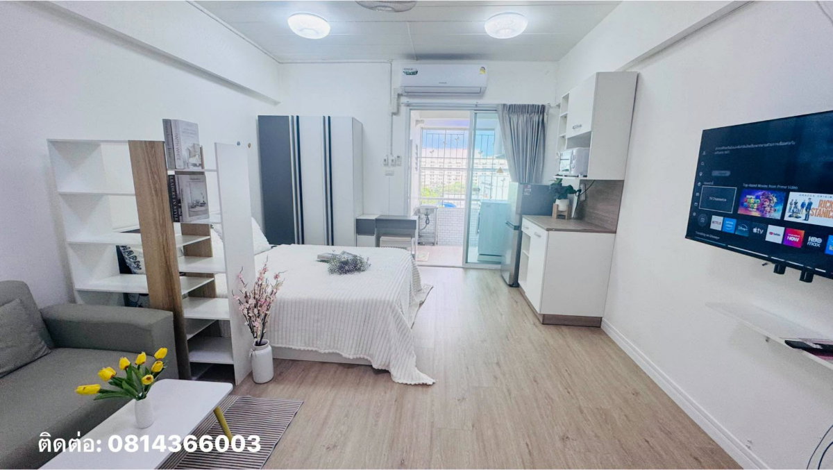 รูป ให้เช่าคอนโดสินธานี คอนโดมีโปรลดเหลือเพียง 6,500 บาท/ด  ใกล้ ม.กรุงเทพ ใกล้ฟิวเจอร์  โรงกษาปณ์ ติดถนนใหญ่ เดินทางสะดวก  - รูปที่ 6/12