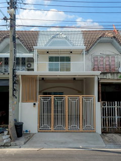 🔥ขาย ทาวน์โฮม ROM NGAO MAI ทำเลทองติดถนนวัดลาดปลาดุก บ้านสวยต้นซอยพร้อมเฟอร์นิเจอร์ครบครัน ใกล้รถไฟฟ้าและเซ็นทรัลเวสต์เกต ฟรีโอน