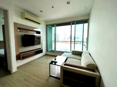 คอนโดให้เช่า : ให้เช่าคอนโด ริทึ่ม สุขุมวิท 50 อาคาร 1 ชั้น 12 1 ห้องนอน ขนาด 45 ตรม ใกล้ เทสโก้ โลตัส