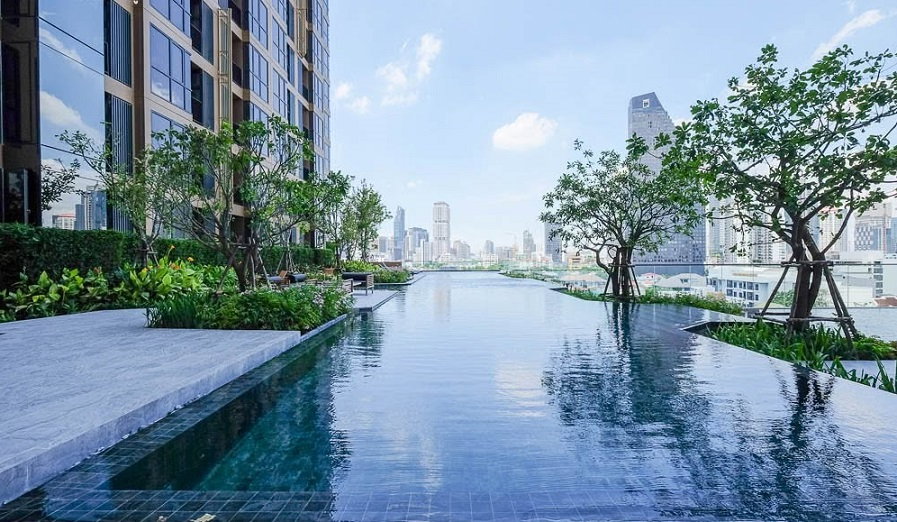 picture ## Oka Haus Sukhumvit 36 | 1 Bedroom | 47th Floor🌇 High Floor • Stunning River View • Ready to Move In ## - 8/10