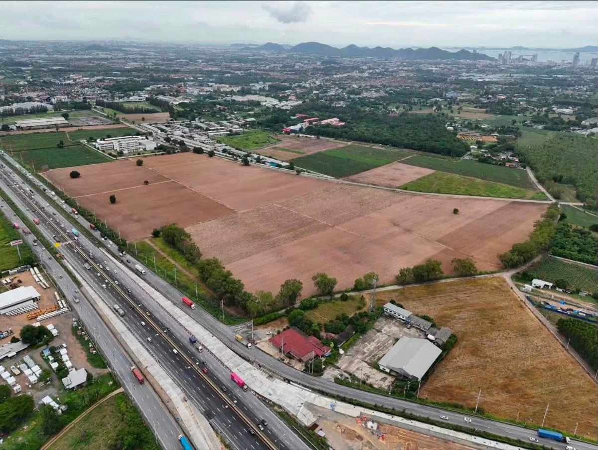 รูป ขายที่ดินทำเลทอง ติดถนนมอเตอร์เวย์ ศรีราชา - รูปที่ 6/12