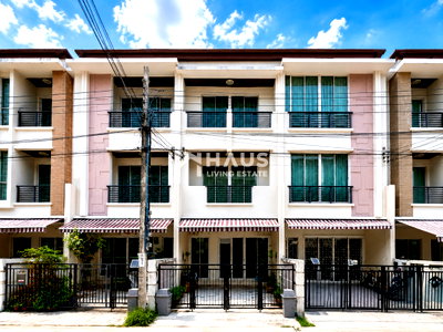 Townhouses for sale Thonburi Vocational College : BAAN KLANG MUANG S - Sense SATHORN - TAKSIN 2 / 3 Bedrooms #TKAL084