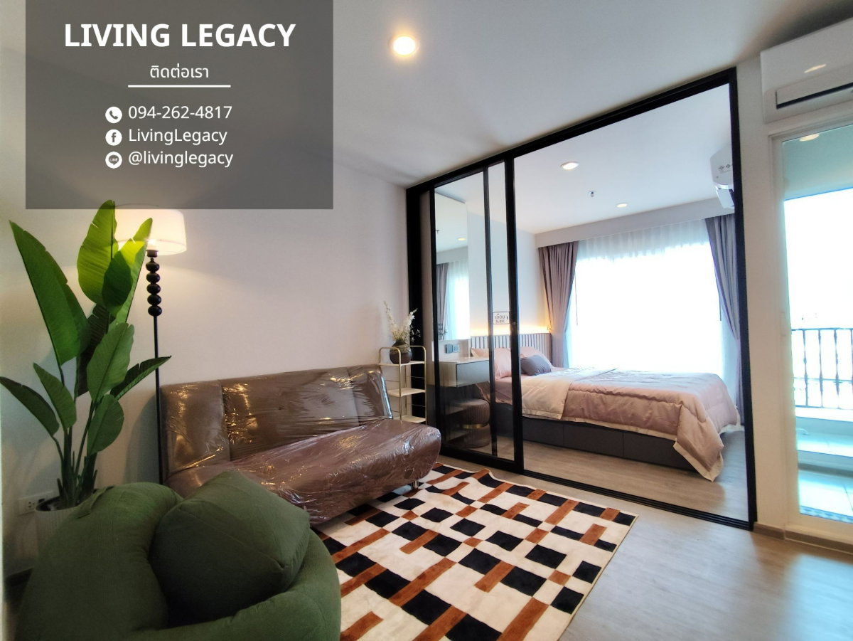 รูป THL9D5 เช่าด่วน Regent Home Bangna 1 นอน 28 ตร.ม. ชั้น 16 เฟอร์นิเจอร์ครบ 11,000 บาท - รูปที่ 5/19
