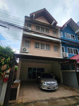ให้เช่า บ้านทาวน์เฮาส์ 3 ชั้น ในซอย รัชดา 32 หรือ ลาดพร้าว 41 บ้าน 3 ชั้น 4ห้องนอน 3ห้องน้ำ 5แอร์ 2ที่จอดรถในบ้าน บ้านเปล่า