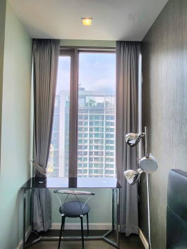 🚩 For Rent Condo NARA 9 Building 1, Floor 24,1 bed room, Room size 39.00 sqm