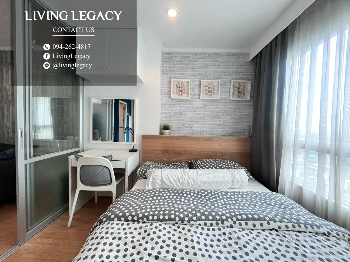 รูป SHFS4R เช่าด่วน คอนโด Lumpini Place Srinakarin ชั้น 24 | 11,000 บาท/เดือน | ใกล้ BTS/MRT - รูปที่ 3/17
