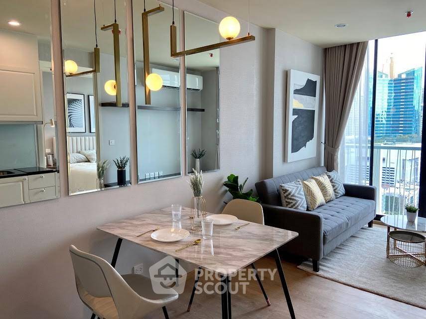 รูป คอนโด 1 ห้องนอน ชั้น 22 ขนาด 34 ตร.ม. ที่ Noble Recole Sukhumvit 19 ใกล้ MRT สุขุมวิท 400 ม. (ID 452666) - รูปที่ 7/16