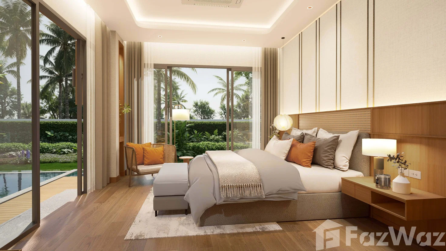 รูป ขาย วิลล่า 3 ห้องนอน ในโครงการ เวอร์ดาน่า พูล วิลล่า 5967510 - รูปที่ 1/10