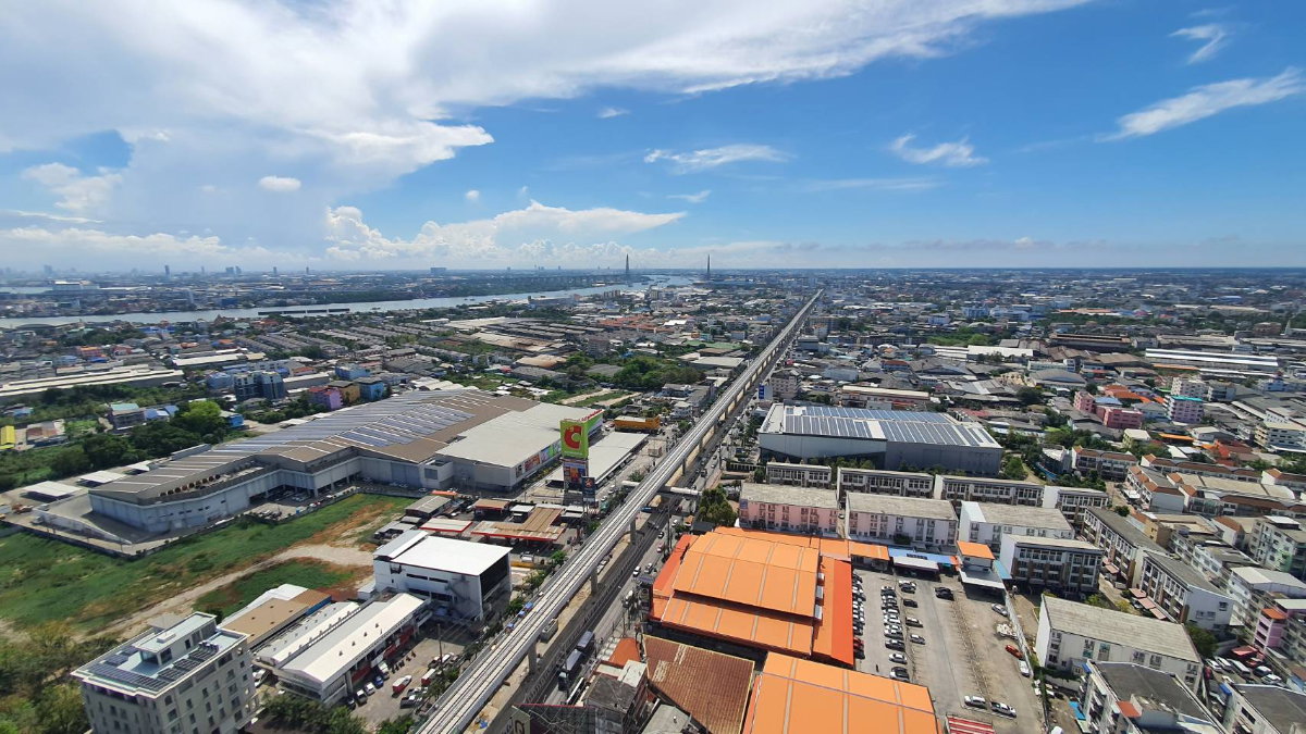 รูป ห้องหรูสไตล์ Sky Loft ชั้น 34 วิวแม่น้ำเจ้าพระยา! แต่งครบ เครื่องซัก+อบผ้าครบ🧺 - รูปที่ 5/17