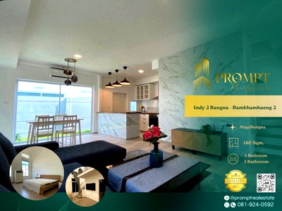 Houses for rent Bangkok : IJ04510 - Indy 2 Bangna - Ramkhamhaeng 2 : MegaBangna