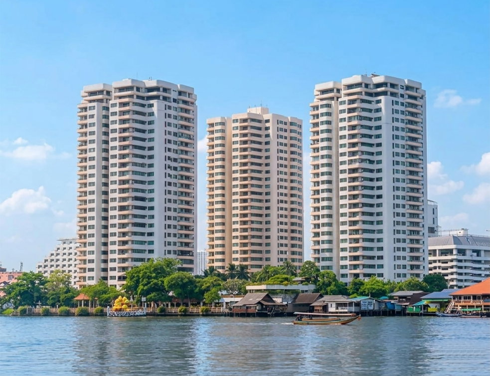 รูป ขายคอนโดLuxury&Wellnessริมแม่น้ำ riverine Place1 ห้องใหญ่ 112.56 ตร.ม.ที่จอดรถส่วนตัว 2 คัน สังคมคุณภาพ - รูปที่ 11/11