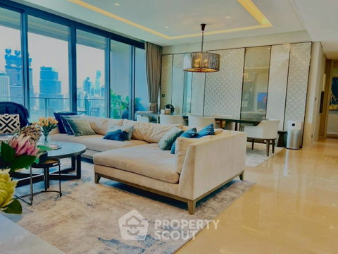 คอนโด 3 ห้องนอน 216 ตร.ม. ชั้นสูง อยู่สบาย เป็นมิตรกับสัตว์เลี้ยง The Residences at Sindhorn Kempinski ใกล้ BTS ราชดำริ (ID 3061917)